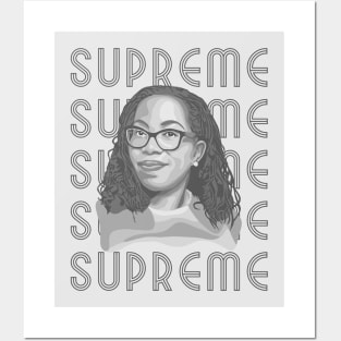 Supreme Ketanji Brown Jackson Posters and Art